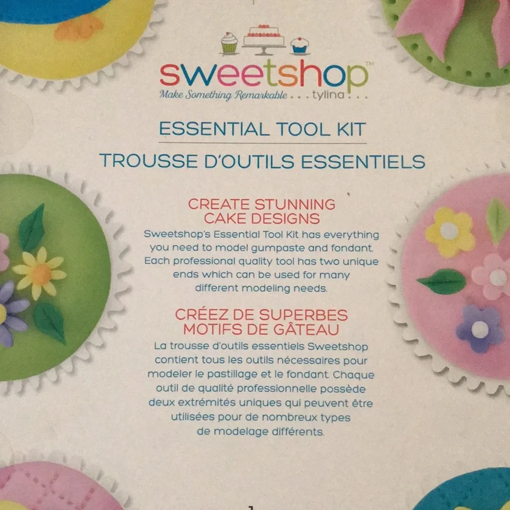 Sweetshop Essential Tool Kit for Cupcake Cake Decorating 10 Piece NEW